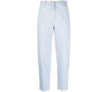 Klassische Cropped-Jeans
