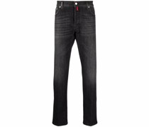 Jeans mit Logo-Patch