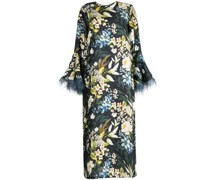 Midikleid mit Blumen-Print