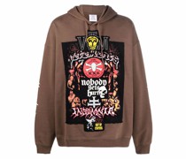 Kapuzenpullover mit Logo-Patch