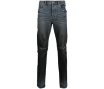 Skinny-Jeans mit Distressed-Detail