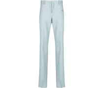 Gerade Hose mit Logo-Print