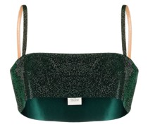 Cropped-Top mit Strass