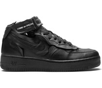 x Comme des Garçons Air Force 1 Mid Sneakers