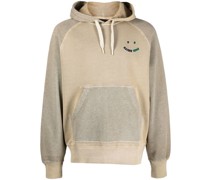 Hoodie mit Logo-Stickerei