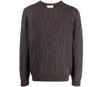 Pullover mit Zopfmuster