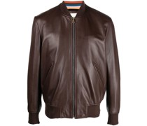 Bomberjacke aus Leder