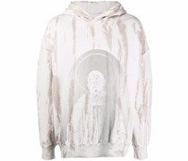 A-COLD-WALL* Hoodie mit Batikmuster