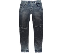 Slim-Fit-Jeans im Distressed-Look