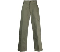 Hose mit Logo-Stickerei