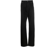 Straight-Leg-Jeans mit Logo-Print