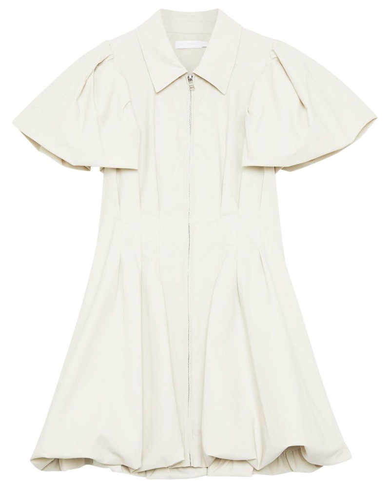 Jonathan Simkhai Damen Minikleid mit Puffärmeln