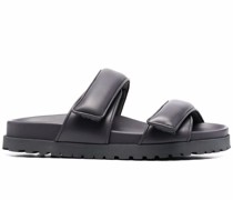 Flache Sandalen