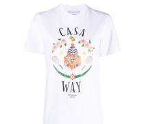 T-Shirt mit "Casa Way"-Print