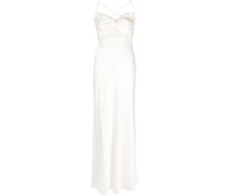 Abendkleid aus Seide mit verdrehtem Design