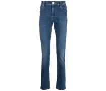 Tief sitzende Straight-Leg-Jeans