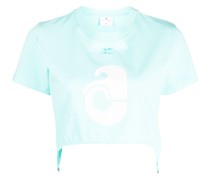 Cropped-Top im Strumpfhalter-Look