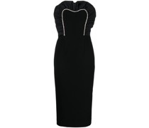 Schulterfreies Kye Midikleid