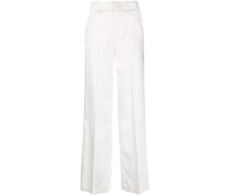 Weite Hose aus Satin