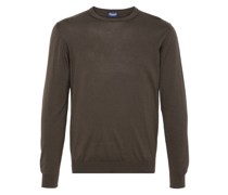 fine-knit cotton Pullover