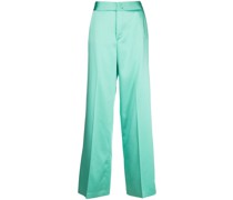 Weite Hose aus Satin