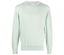 Strickpullover mit rundem Ausschnitt