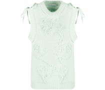 Gestricktes Henley-Oberteil
