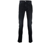 Halbhohe Slim-Fit-Jeans