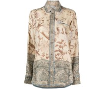 Hemd mit Blumen-Print