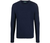Fein gestrickter Pullover