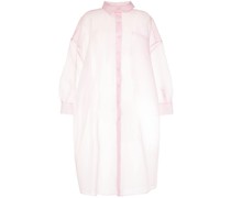 Hemdkleid mit Sheer-Effekt