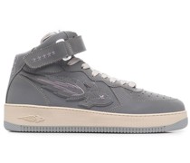 Reflektierende High-Top-Sneakers