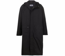 Midimantel im Military-Look