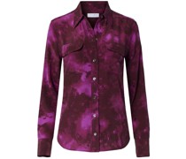 Hemd mit Batikmuster