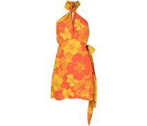 Kleid mit Blumen-Print