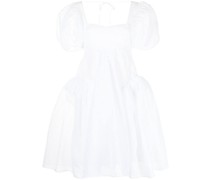 Midikleid mit Puffärmeln