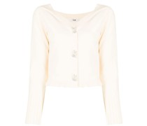 button-front knitted cardigan