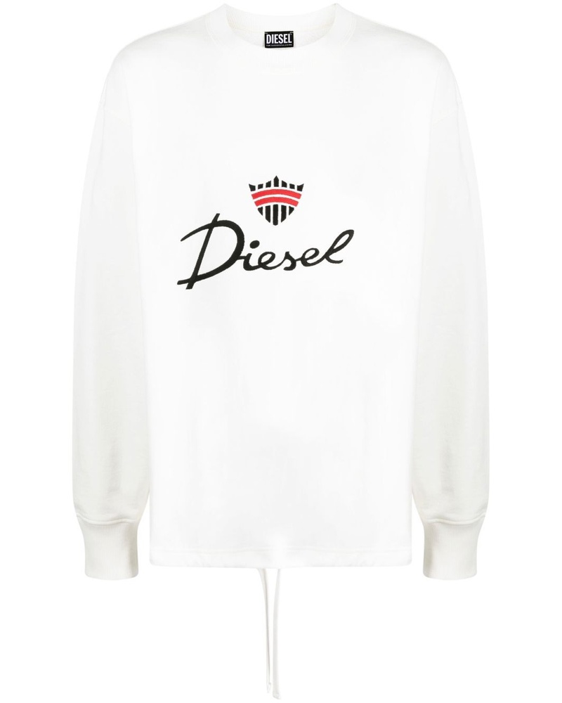 Diesel Damen Sweatshirt mit Logo-Stickerei