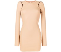 Geripptes Minikleid