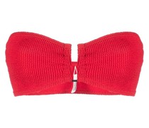 Texturiertes Bandeau-Top