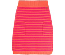 Gestreifter Strickrock