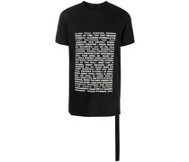T-Shirt mit Text-Print