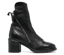 Stiefeletten mit eckiger Kappe 80mm