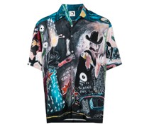 Hemd mit grafischem Print