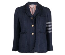 Tweed-Jacke mit Streifen
