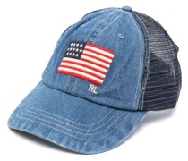 Jeans-Baseballkappe mit Logo