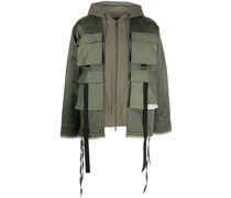 M65 Utility-Jacke mit Reißverschluss