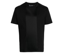 T-Shirt mit Kontrasteinsatz