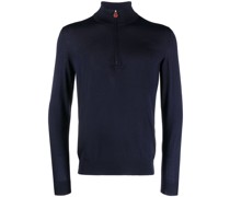 Pullover mit Reißverschlussdetail