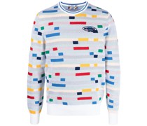 Pullover in Colour-Block-Optik